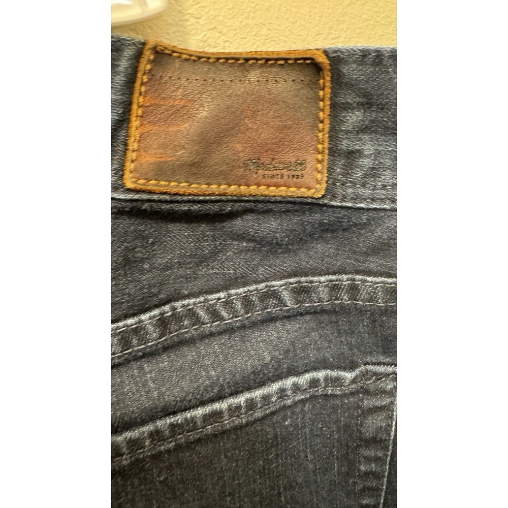 Madewell Boot Legger Jeans Womens 27x32 Bootcut Stretch Dark Wash Low Rise - Picture 3 of 5